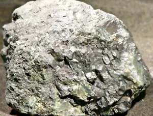 SEMI CRYSTALLIZED ILMENITE, LAC TiO MINE, TITANIUM ORE, 6X5X4 CM, 224G QC CANADA - Picture 1 of 2