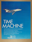 1969 Pan Am Falcon 20 Business Jet vintage print Ad
