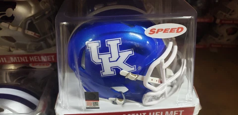 KENTUCKY WILDCATS  SPEED  MINI HELMET RIDDELL NEW IN BOX Cover