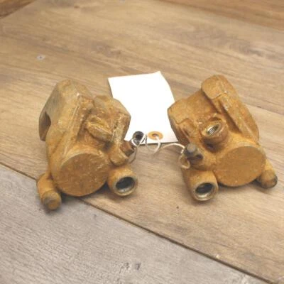 02 JUEGO DE PARES DE PINZAS DE FRENO DELANTERAS IZQUIERDA DERECHA KAWASAKI PRAIRIE 360 Foto 1 de 4