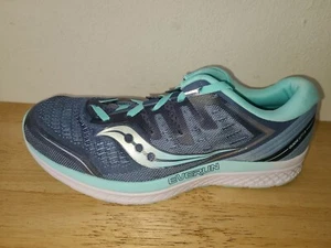 Saucony Guide ISO 2 S10465-1 Damen-Laufschuhe aquablau schieferfarben Schnürschuhe Größe 9W - Bild 1 von 5