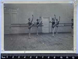 Pretty Cute Girls Charming Attractive Ballerinas Old Photo #1917 - Picture 1 of 3