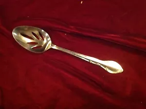 Cucchiaio da portata vintage Stanley Roberts Japan inox Dorchester con fessure - Foto 1 di 3