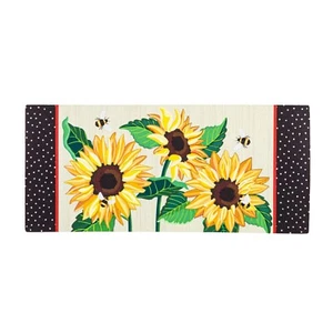 Sunflowers And Daisies Sassafras Switch Mat 22 x 10 - Picture 1 of 1