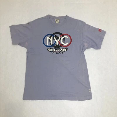 NYC 1998 Olympics Candidate City Gray T-Shirt Large New York Central Park - Image 1 of 4