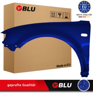 Kotflügel für VW PASSAT B5 LB5N links blau 1996-2000 vorne lackiert neu - Picture 1 of 2