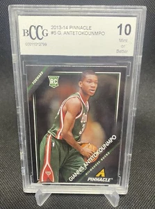 2013-14 Pinnacle Artist's Proofs #5 Giannis Antetokounmpo RC BGS BCCG 10 Mint+ - Picture 1 of 2
