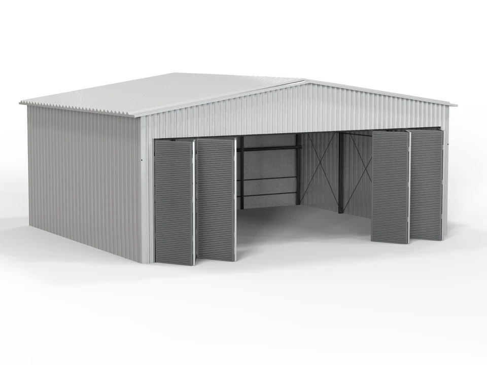 Aircraft Hangar Steel Building Insulated Steel Airplane Hangar Plane Shelter - Image 1 of 4