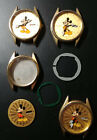 Seiko Starburst MANS Mickey Mouse Character Watches & Bands Lot Parts L@@K 