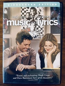 Music and Lyrics (DVD, 2007) W/Hugh Grant, Drew Barrymore, WS, Subtitles, Extras - Bild 1 von 3