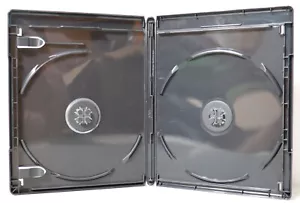 Genuine 4K Viva Elite 4-Disc Stacked Logo 12.5mm Blu-ray Replacement Case NEW - Imagen 1 de 7