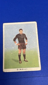 FIGURINA CARTONATA ED.RASA,LEGGETE FOOTBALL,FRANCO DINELLI UDINESE ,1961-62 - Imagen 1 de 2