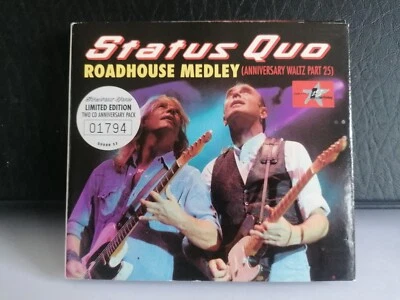  Status Quo - Roadhouse Medley Anniversary Part 25 - 2CD Pack Fully  Play Tested - Image 1 of 4