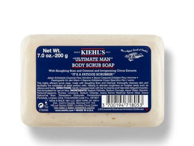 Kiehl's “Ultimate Man” Body Scrub Soap 7 oz with Oatmeal & Citrus Extracts NEW  - Image 1 of 1