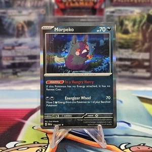 Morpeko #121/182 Holo SV04: Paradox Rift Rare Pokemon - Photo 1/2