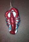 Ksa Kurt Adler Blown Glass Ornament Lobster