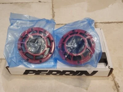 Hella Supertone Horns Red W/ Perrin Mounting Bracket. 2020 - 2024 Subaru Outback - Image 1 of 4