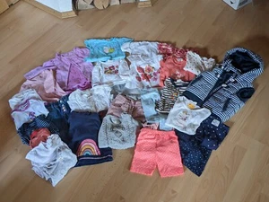 XXL Bekleidungspaket Babypaket Mädchen 30 tlg. Gr. 62/68 74/80 86/92 - Bild 1 von 5
