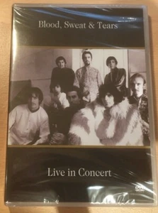 Blood, Sweat & Tear "Live In Concert" NEW & SEALED DVD *PAL Region Free* - Picture 1 of 2