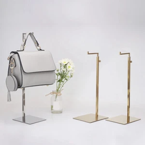 Bolsa Colgante Soporte de Exhibición Estante Ajustable Almacenamiento Bolso de Mano Cartera Percha Estante - Imagen 1 de 23