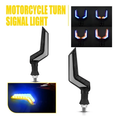 para M10 Tornillos Agujeros 12V Motocicletas Moto Secuencia Señal de Giro Luz DRL Foto 1 de 4