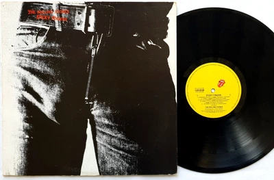 The Rolling Stones–Sticky Fingers Vinyl LP 1980 Rolling Stones Records–CUN 59100 - Image 1 of 4
