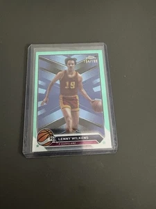 2023-24 Topps Chrome - Lenny Wilkens #25 Aqua Refractor /199 - Bild 1 von 1