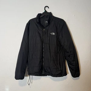 The North Face Primaloft Stow Jacket Mens Large L Insulated Quilted Puffer Black - Bild 1 von 4