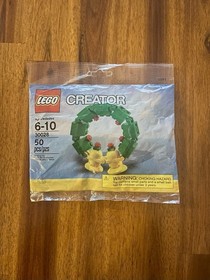 Lego Creator 30028 Holiday Christmas Wreath Polybag Set NEW SEALED Retired