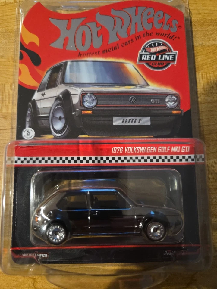 Volkswagen Golf MK1 GTI 1976 exclusivo de Hot Wheels RLC Foto 1 de 4