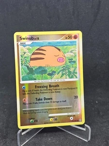 Pokemon Card Swinub (77/100) Common Stormfront Reverse Holo - Picture 1 of 2