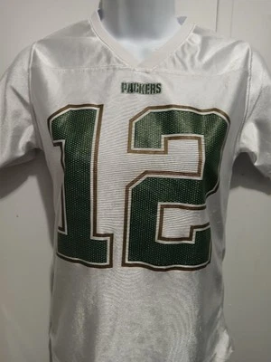 Camiseta Aaron Rodgers Green Bay Packers NFL Team Apparel feminina tamanho grande 10/12 - Imagem 1 de 4