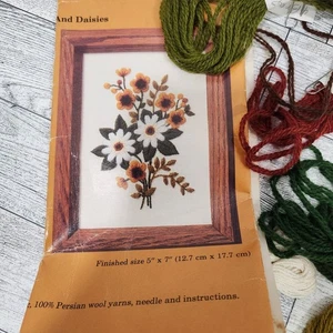 The Creative Circle 0225 Floral Daisy Bouquet Stickpackung 1981 - Bild 1 von 7