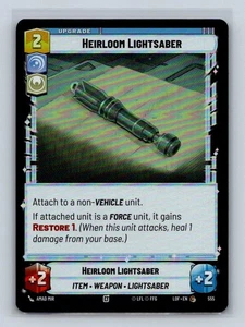 Heirloom Lightsaber Legends of the Force 555 Star Wars Unlimited - Bild 1 von 2