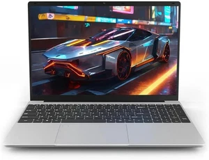 15.6" FHD Laptop with Intel Pentium N5100 CPU,12GB RAM, and 256GB SSD - Picture 1 of 7