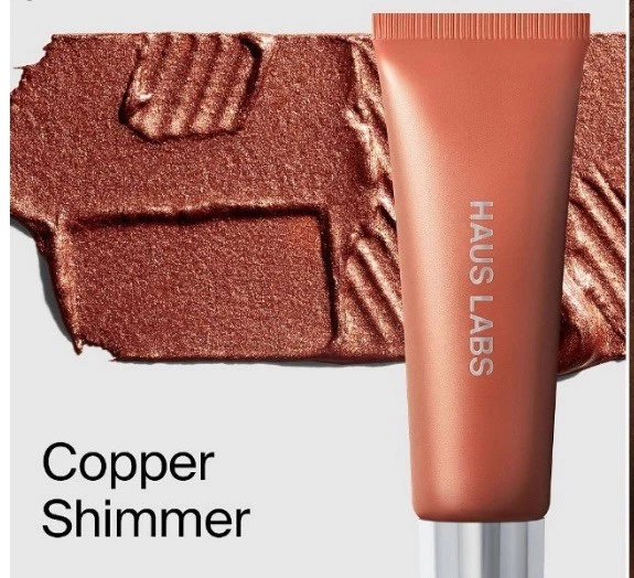 Pintura pigmentada Haus Labs de Lady Gaga Hy-Power cobre brillo 0,25 oz nueva en caja precio de venta sugerido por el fabricante 24 USD Foto 1 de 1