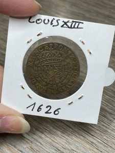 Monnaie Louis XIII 1626 Ponts Et Chaussées - Bild 1 von 4