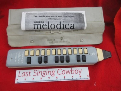 (12h) INSTRUMENTO ESTUDIANTE HOHNER MELODICA CON ESTUCHE E INSTRUCTOR. HECHO EN ALEMANIA Foto 1 de 4