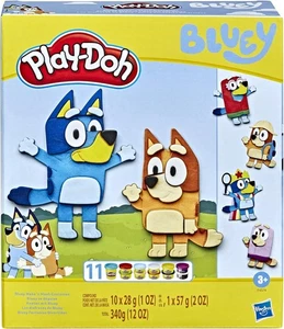 Play-Doh Bluey Make ’n Mash Kostüme Spielset Kleinkinder ungiftig Modellbau Geschenk - Bild 1 von 9