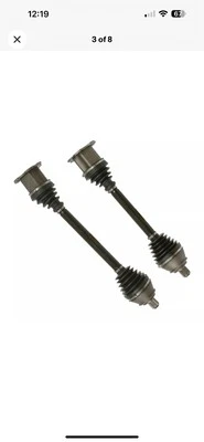 Juego de ejes delanteros CV para Audi A6 Quattro 2005 2006 2007 2008 2009 2010 2011 Foto 1 de 2