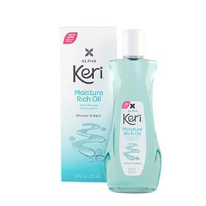 Aceite rico en humedad para ducha y baño Alpha Keri 8 OZ (237 ml) envío rápido - Imagen 1 de 4