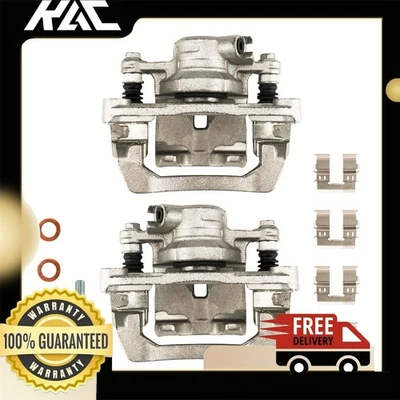 2x Pinzas de freno traseras con soporte para Subaru Forester 2009-2013 Impreza 2,5 L Foto 1 de 4