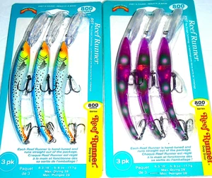 Reef Runner 800 Series Deep Diver Crankbait (2 Stück - Wild Thang/Toxic Purple) - Bild 1 von 1