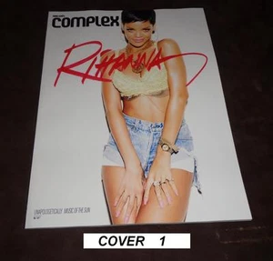 COMPLEX MAGAZINE~FEBRUARY/MARCH 2013 KID CUDI~RIHANNA~ (CREASES) - Foto 1 di 2