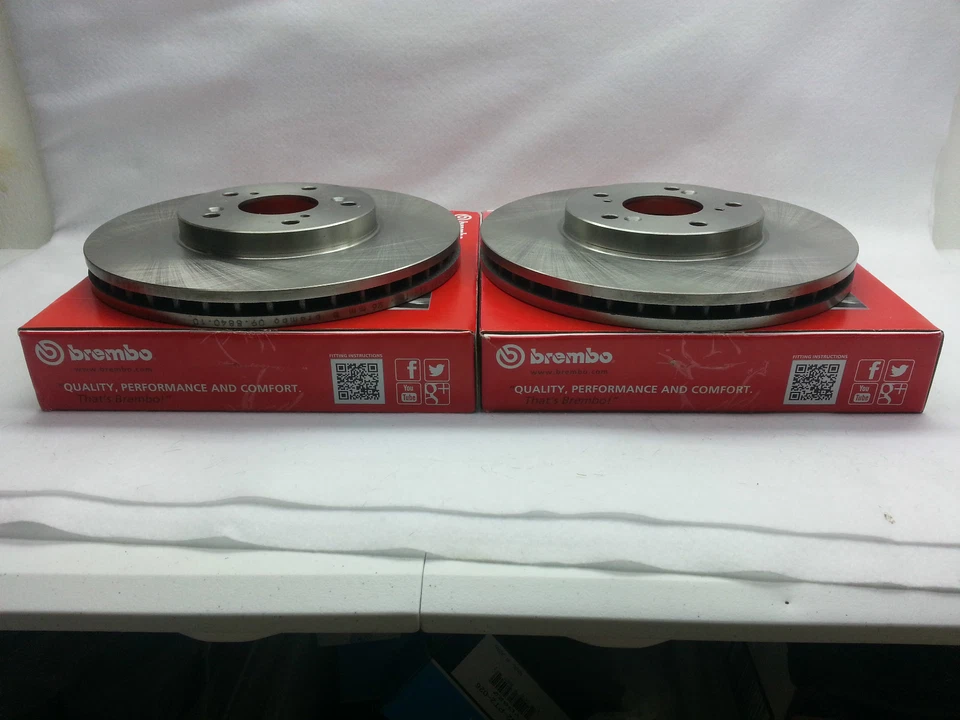 Brembo FOR  Acura 2002-2006 RSX Type-S Honda CR-V Front Brake Rotor 2X  25831  — 第 1/1 张图片