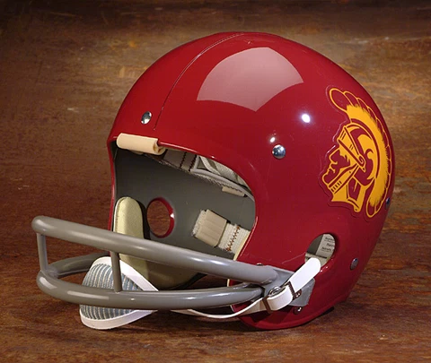 USC TROJANS 1972-1980 Authentic GAMEDAY Football Helmet Cover