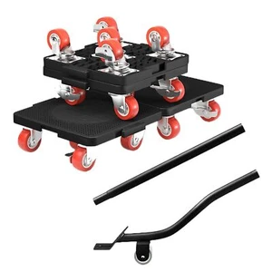 Heavy Furniture Lifter Mover Dolly Set 360° Rotation 5-Wheel Dollies with Ext... - Picture 1 of 6