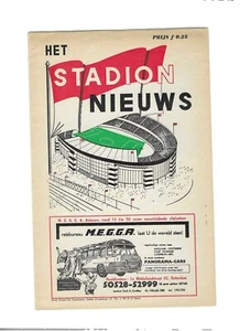 62/63 European Cup Semi Final Feyenoord v Benfica - Picture 1 of 1