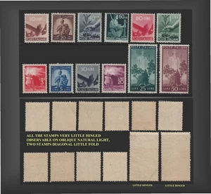 1945-47 ITALIA EDICIÓN INCOMPLETA MUY LH A LH SCT.463-464 452.458.467-468.472-476 - Imagen 1 de 1