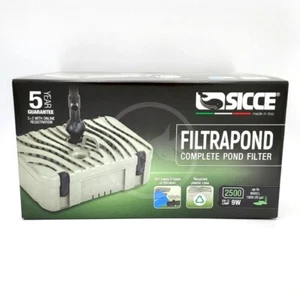 SICCE FILTRAPOND Filter 2500 9 Watt UVC Fountain 660 GPH Up to 1600 Gal SIC581 - Picture 1 of 14
